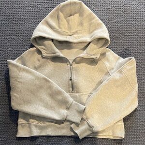 Lululemon Scuba Oversized Half-Zip Hoodie | Heather Gray | XS/S